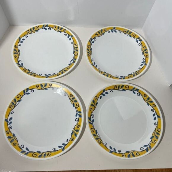 Corelle CASA FLORA 10 1/4" Dinner Plates Set of 4 - Picture 2 of 5